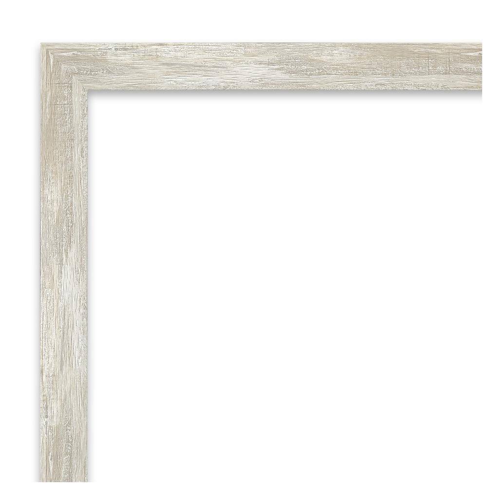 Natural Cork Board with Crackled Metallic Silver Frame
