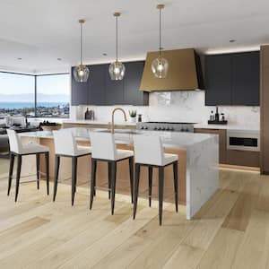 Benecia French Oak 1/2 in. T x 7.5 in. W Water Resistant Wirebrushed Engineered Hardwood Flooring (1398.9 sqft/pallet)