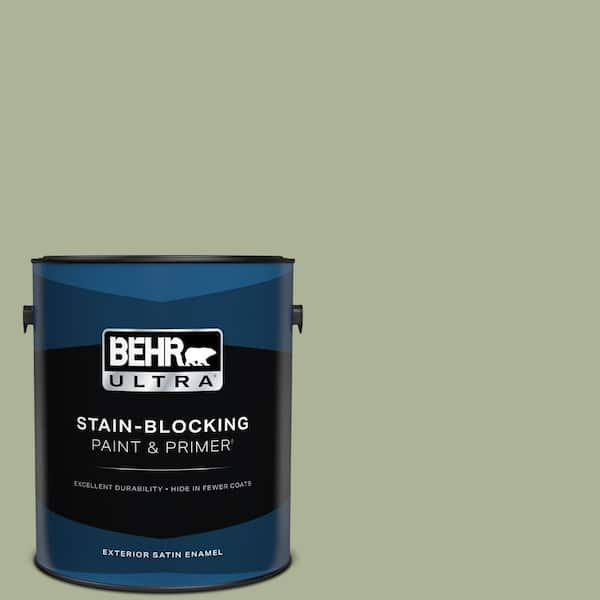 BEHR ULTRA 1 gal. Home Decorators Collection #HDC-CT-28 Cottage Hill Satin Enamel Exterior Paint & Primer