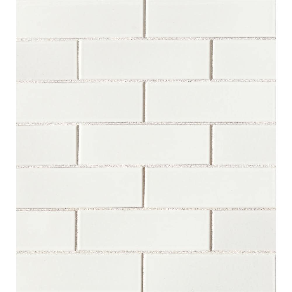 Tile Samples - Zenia 11 in. x 11 in. Milky Way Porcelain Mosaic Floor and Wall Subway Tile Samples (8.9 sq. ft./Case) price history on PriceWatchPro