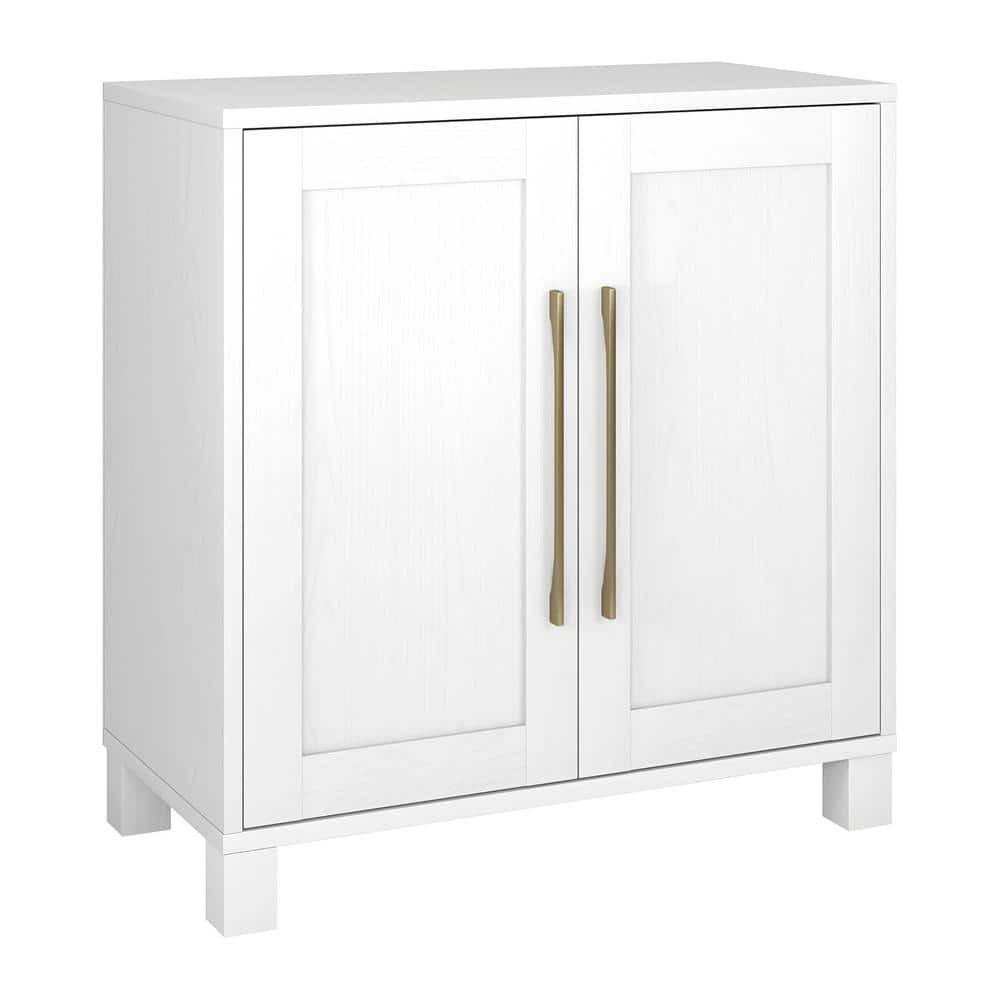 Simpli Home Burlington SOLID WOOD 30 inch Wide Transitional Low Storage  Cabinet in White AXCBUR14-WH - Best Buy