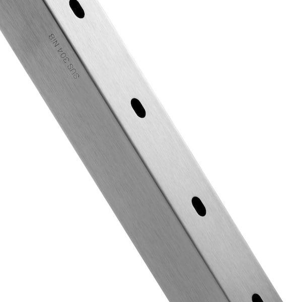 SKYSHALO Cable Railing Post Deck Stair Post 42 x 1.97 x 1.97 in. Cable Handrail Stainless Steel Cable for Cable Railing System