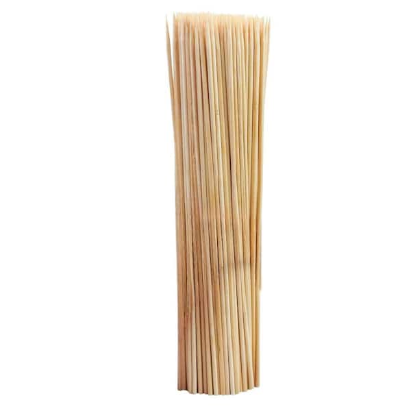 10 in. Skewers Disposable Bamboo Toothpicks and Food Picks for BBQ, Appetizer, Grilling, Kitchen and Party (200-Pack)