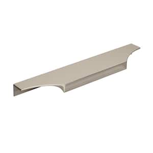 Extent 8-9/16 in. 217 mm Polished Nickel Cabinet Edge Finger Pull