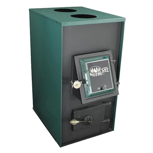 Ashley Hearth Products 2500 sq. ft. Coal Only Warm Air Furnace with Twin 550 CFM Blowers