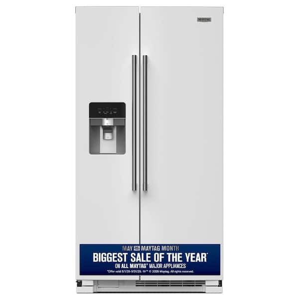 Maytag Side x Side Fridge (MRSF4036PW) - White