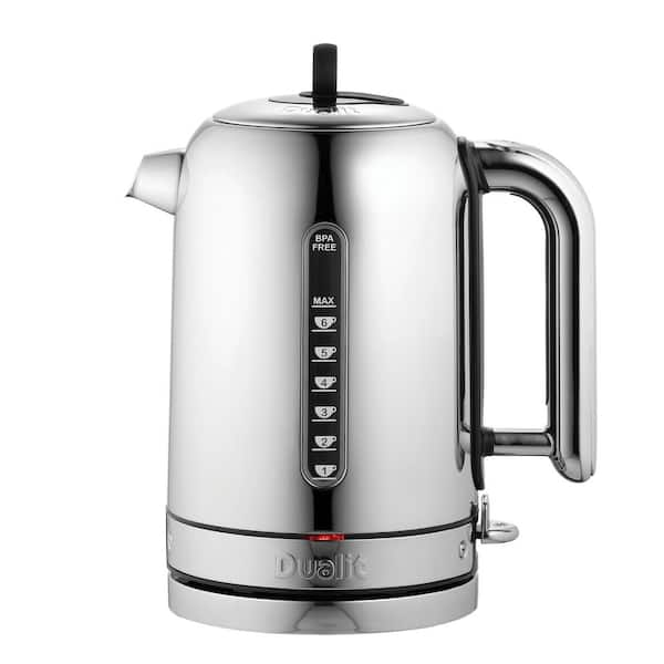 Dualit Classic Kettle-Polished Panels, Polished Chrome, 7 Cups