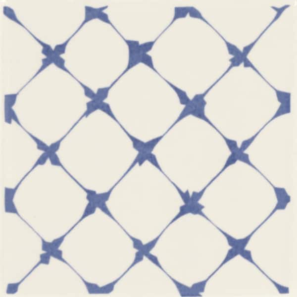 Daltile Costa Mara Amalfi 4 in. x 4 in. Glazed Ceramic Sample Tile