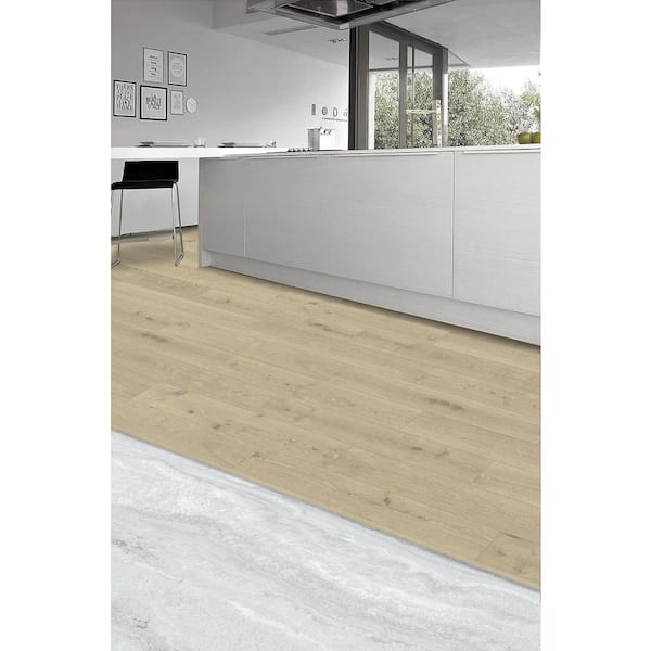 Waterproof Rigid Core Flush Reducer in the color Ibis 0.27 in. T x 1.69 in. W x 94 in. L