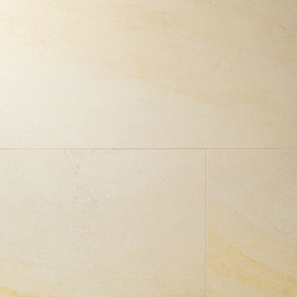Rocco Luna Blanco 4 in. X 4in. Lappato Cream Porcelain Floor and Wall Tile Sample price history on PriceWatchPro