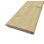 1 in. x 6 in. x 8 ft. Pine Tongue and Groove Common Siding Plank (6-Pack)