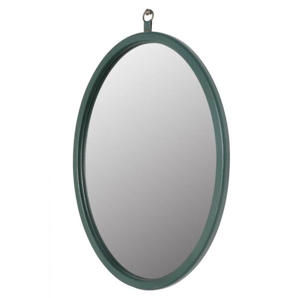 Unbranded 23.62 in. W x 29.92 in. H Oval Frameless Wall Mount Modern Decorative Bathroom Vanity Mirror