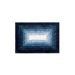 Nautica Shelly Reef 2 Piece Bath Rug Set - Navy