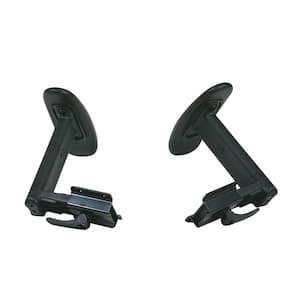 Black Adjustable Drafting Chair Arms
