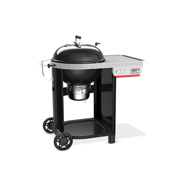 Weber Performer 22 in. Charcoal Grill in Black with Premium Cart 