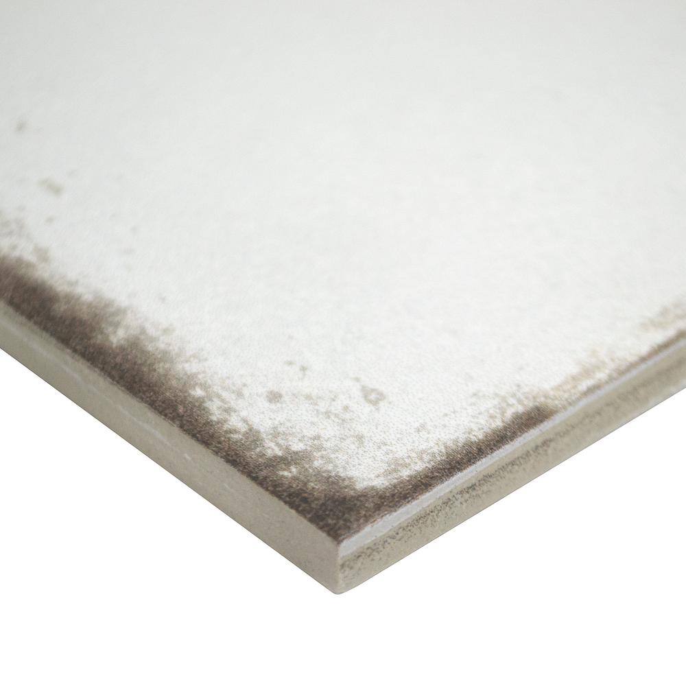 Santa Fe White Matte Porcelain 8x8 Floor and Wall Tile