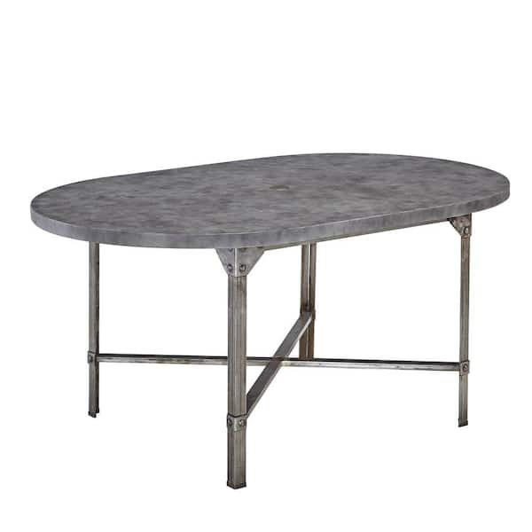 Home Styles Urban 65 in. L Outdoor Dining Table in Aged