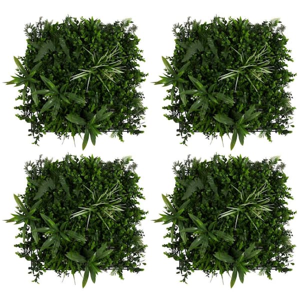 Litton Lane 20 in. sq. Artificial Foliage with Realistic Leaves