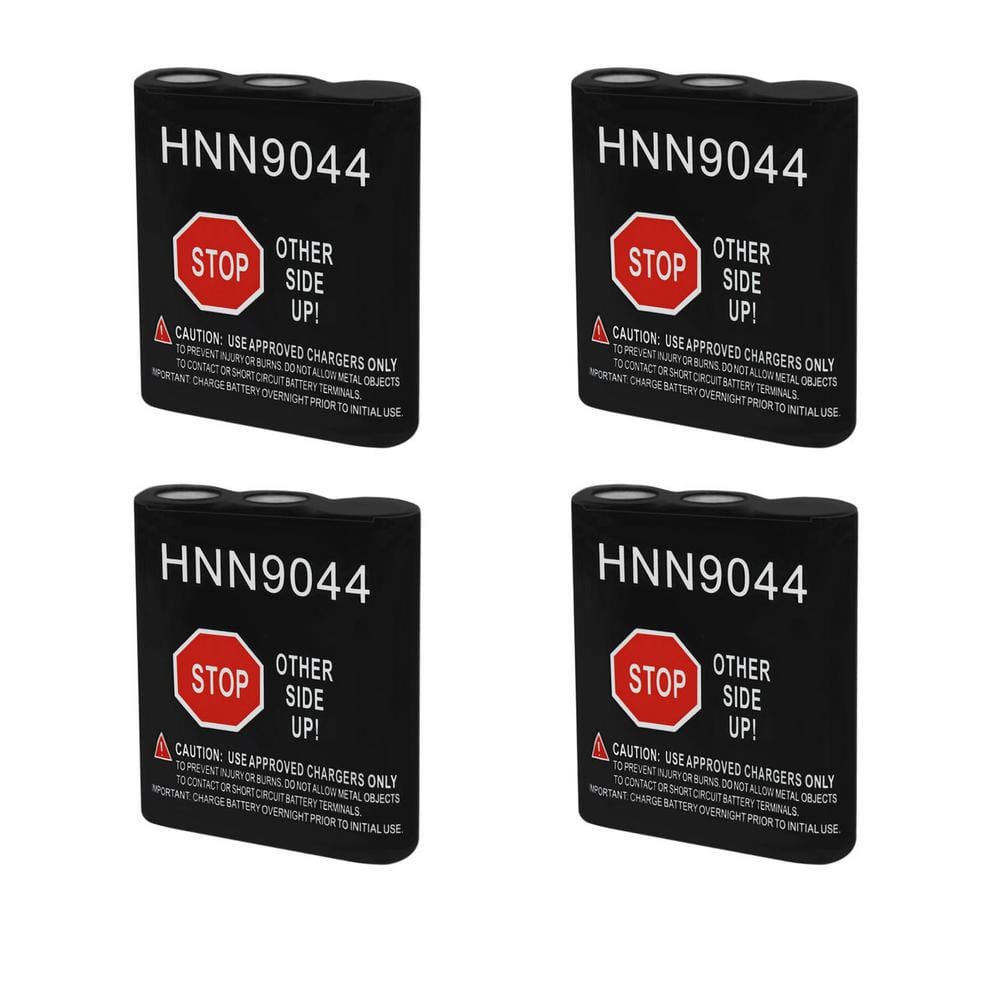 MIGHTY MAX BATTERY HNN9044 Replacement for Motorola HNN9056, HNN9056a - 4 Pack -  MAX3458910