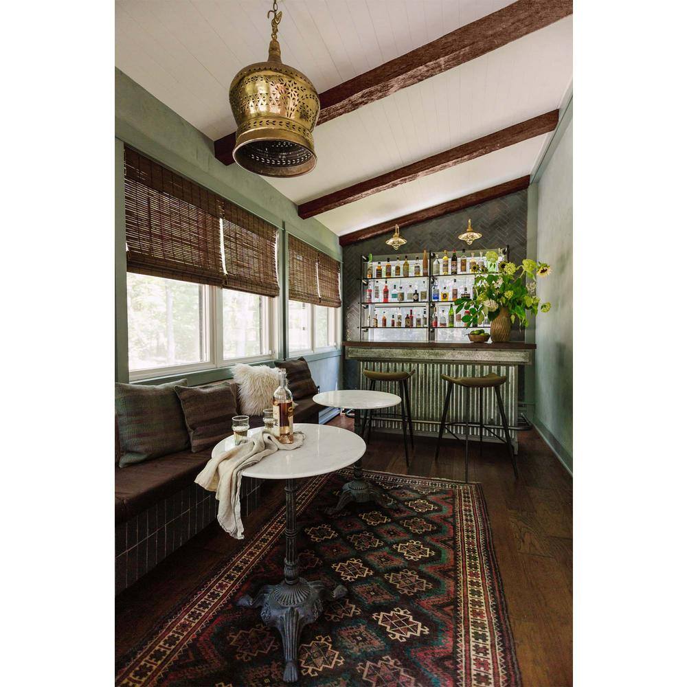 Medium Oak Finish Faux Wood Beam for Rustic Decor