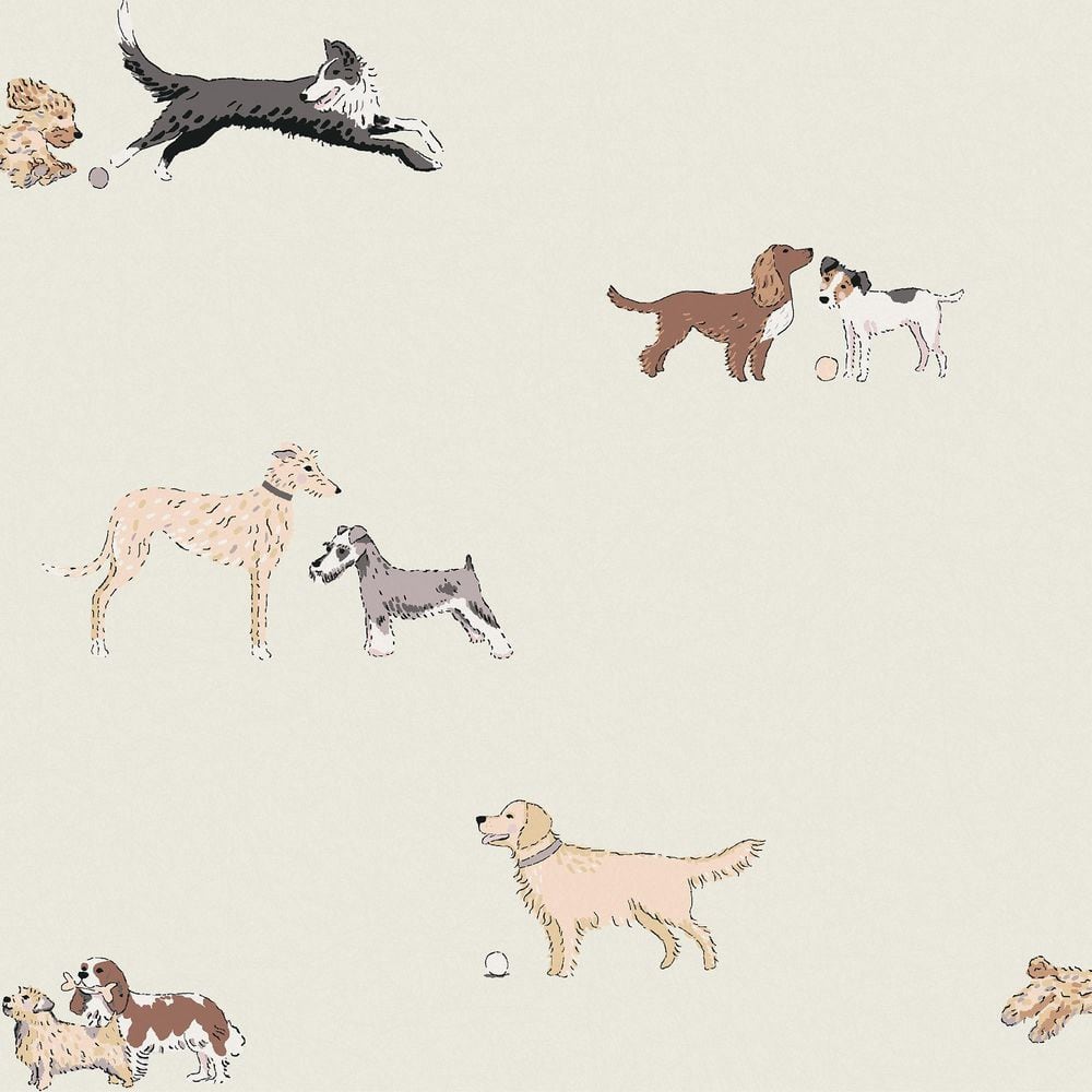 Doggy Daycare Off White Wallpaper price history on PriceWatchPro