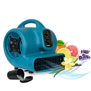 Freshen Aire 2000 CFM 3-Speed Scented Air Mover Blower Fan with Timer and Power Outlets