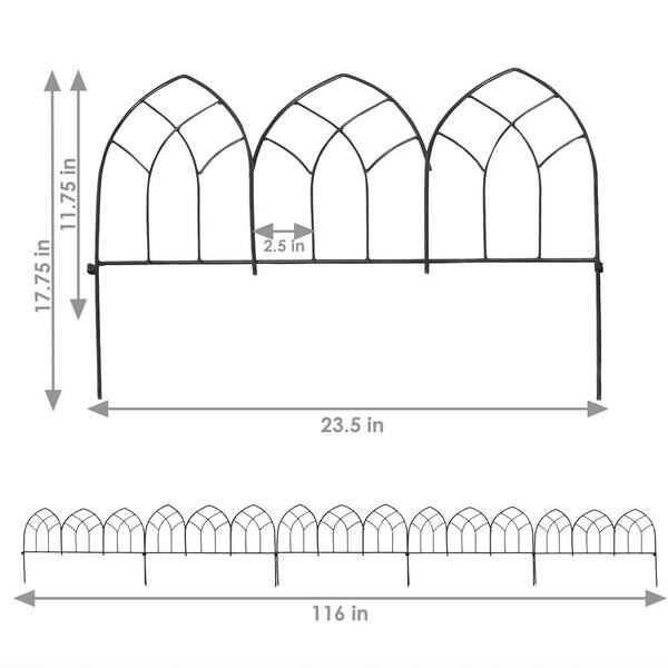 18" x 1-1/2" x 4 feet Garden Mini Wire Fence N414 