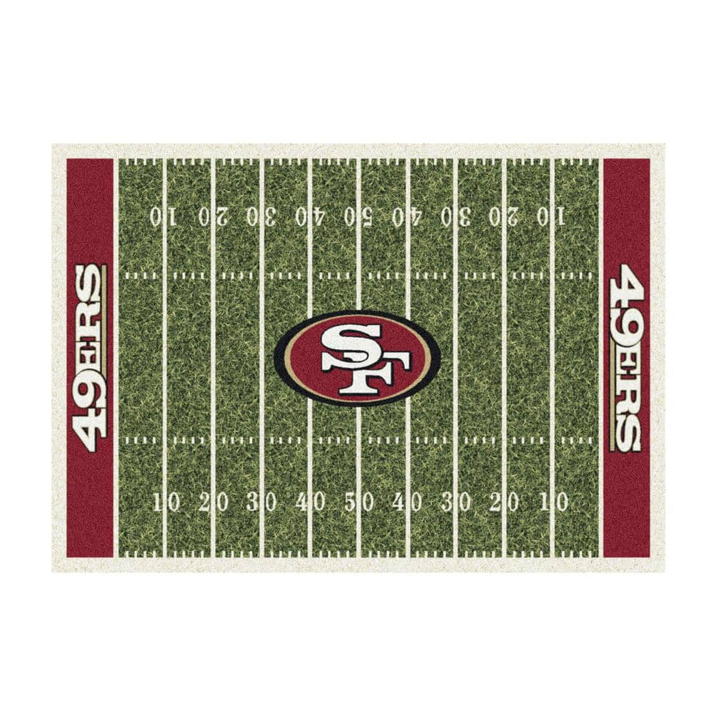 FANMATS San Francisco 49ers Red 3 ft. x 2 ft. Mascot Helmet Area Rug 31753  - The Home Depot