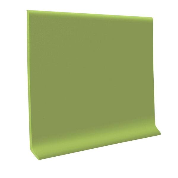 Unbranded Vinyl Gingko 4 in. x 48 in. x 1/8 in. Wall Cove Base (30-Pieces)