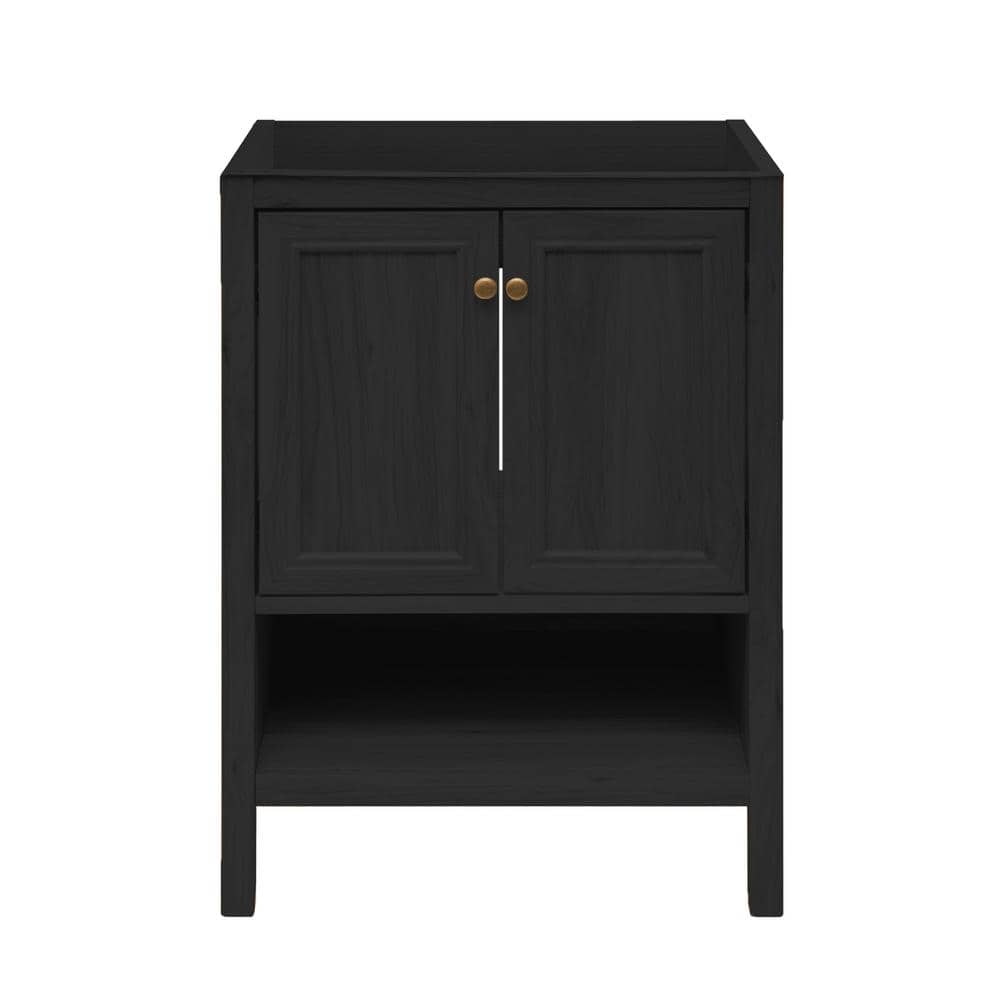 "Chateau 24"" Freestanding Bathroom Vanity Cabinet without Top in Black Oak" price history on PriceWatchPro