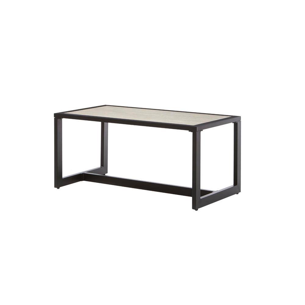 Hampton bay west park aluminum outdoor patio dining table new arrivals