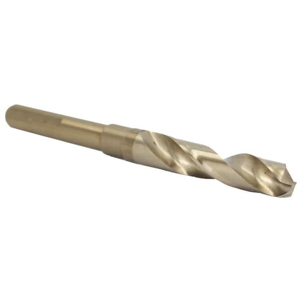 Drill America 47/64 in. m35 Cobalt Reduced Shank Twist Drill Bit with 1/2 in. Shank
