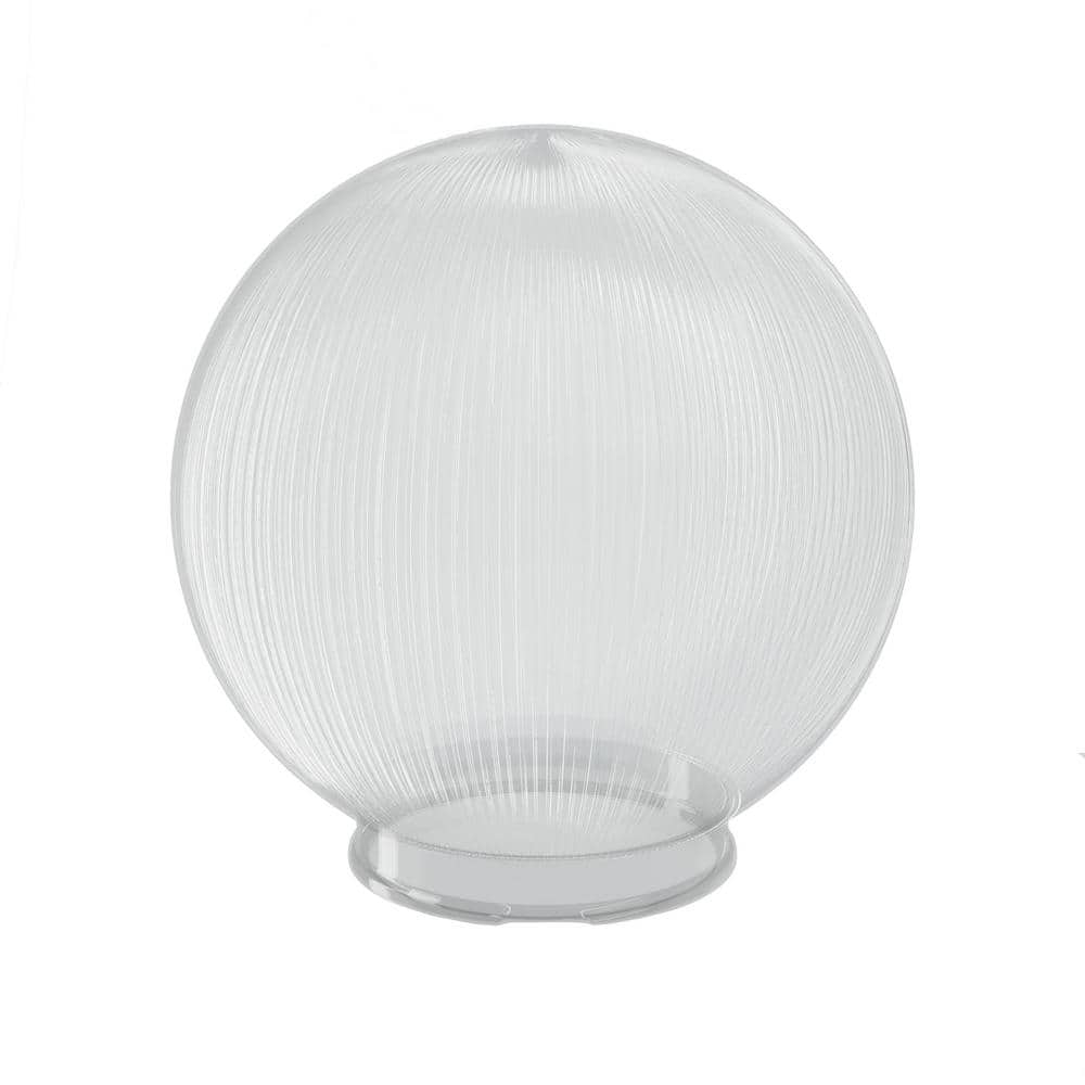 12 in. Prismatic Acrylic Clear Globe with 3.94 in. Twist Lock Neck - Fixture Not Included price history on PriceWatchPro