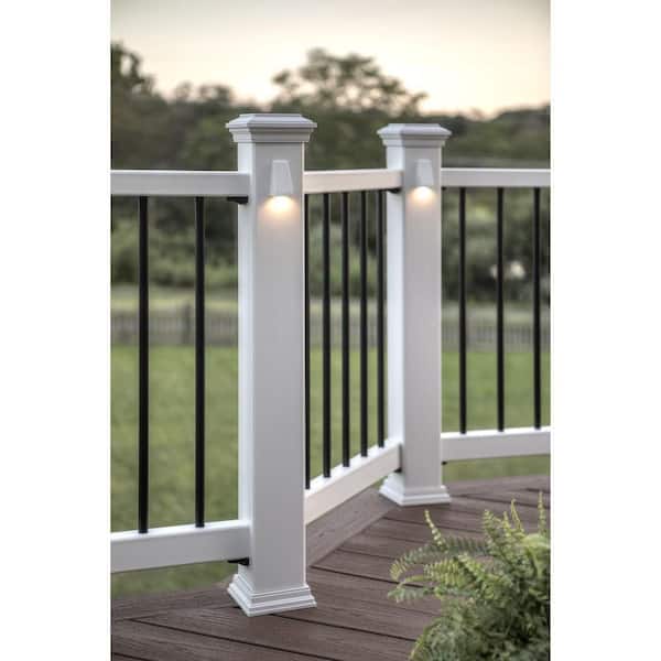 Trex 4-in x 4-in Enhance Classic White Composite Deck Post Cap