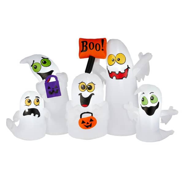 6.5 ft. LED AirBlown® Ghost Scene