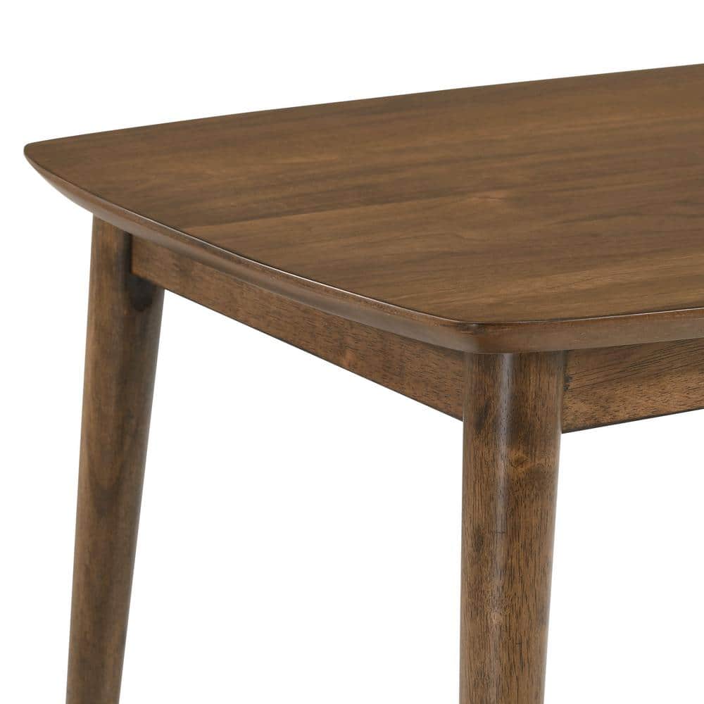 Felix 3-Piece Walnut Wood Coffee and End Table Set