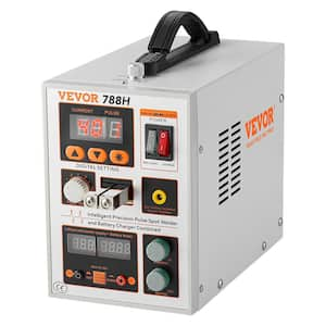 800A Battery Spot Welder, 788H Pulse Spot Welder & Battery Charger, Portable High-Power Battery Welding Machine