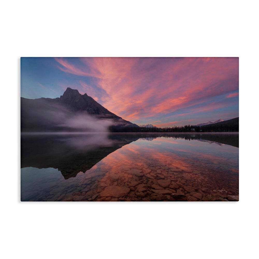 Emerald Lake Sunset by Alan Majchrowicz Unframed Nature Graphic Art Print 20 in. x 30 in. price history on PriceWatchPro