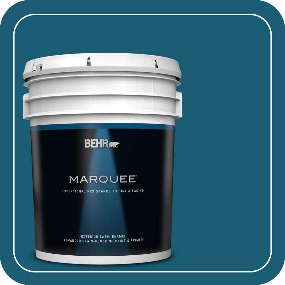 5 gal. #540D-7 Deep Blue Sea Satin Enamel Exterior Paint & Primer price history on PriceWatchPro