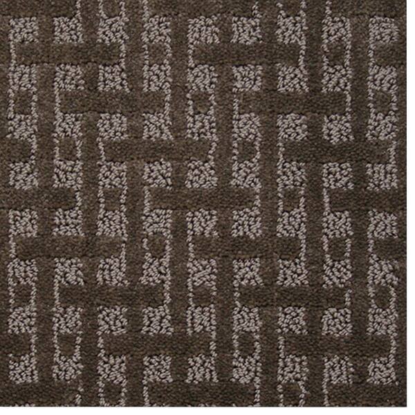 TrafficMaster Carpet Sample - Woodruff - Color Monument Pattern 8 in. x 8 in.