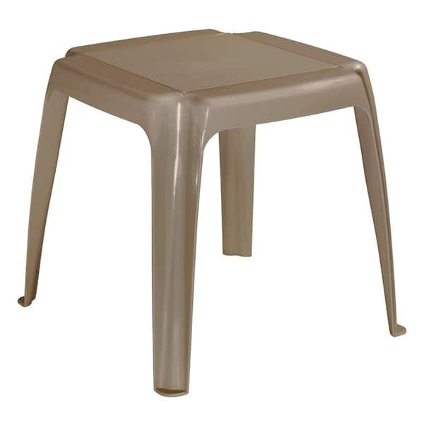 Mushroom Stacking Resin Plastic Outdoor Side Table811596
