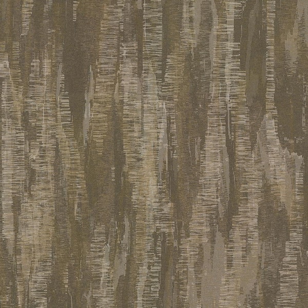 Brewster Distressed Textures Bronze Wallpaper Sample
