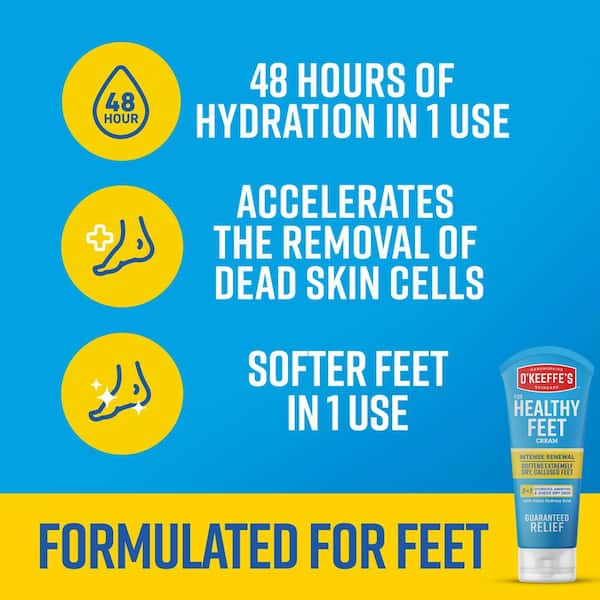 3oz. Healthy Feet Exfoliating Foot Cream (5-Pack)