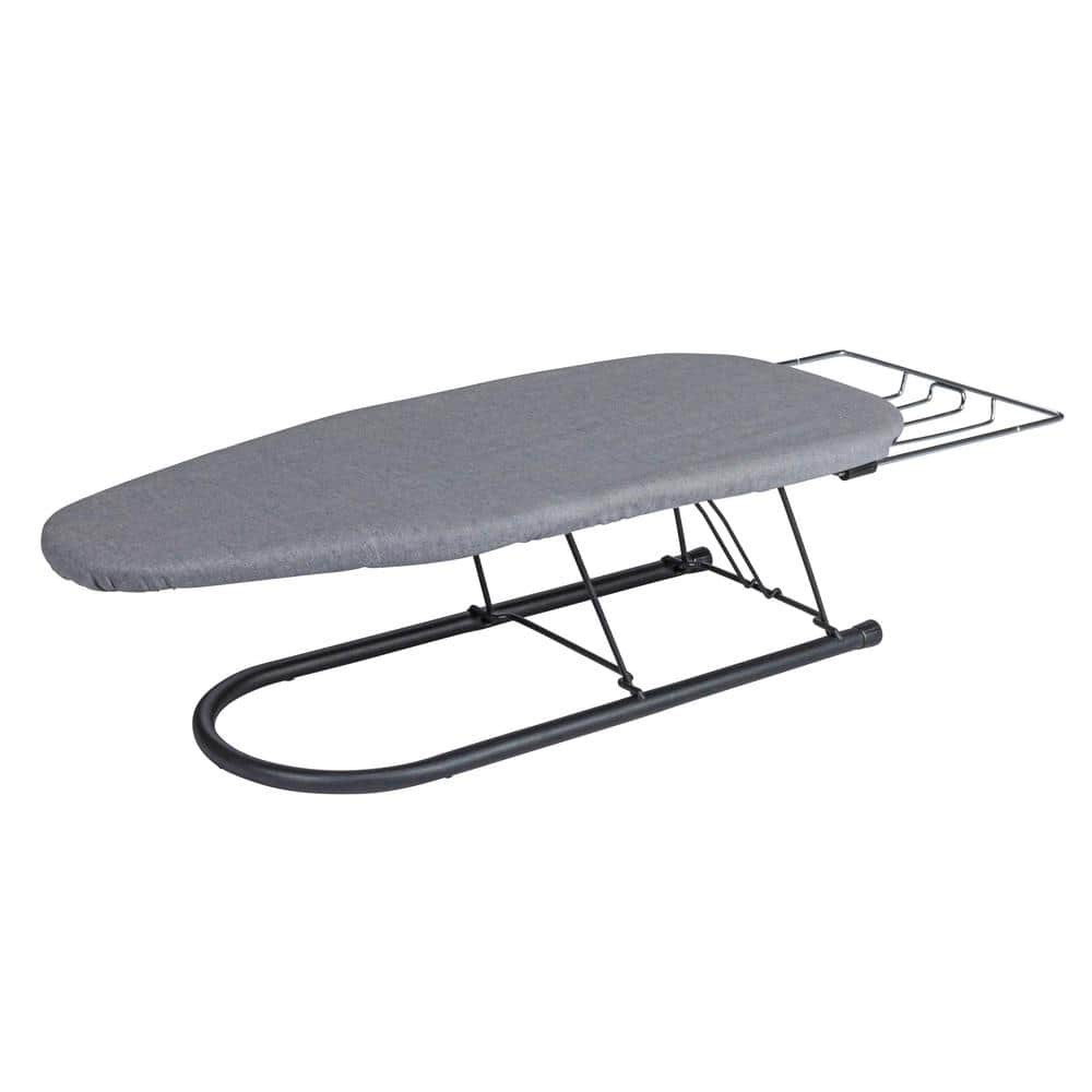 Black with Gray Cover Non-Electric Metal Table Top No Swivel Ironing Board price history on PriceWatchPro