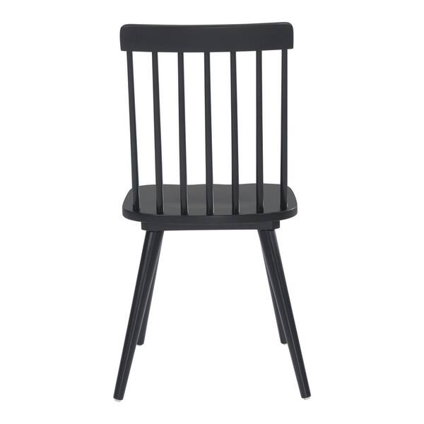 ZUO Ashley Black Dining Chair (Set of 2) Side Chair 101846 - The 