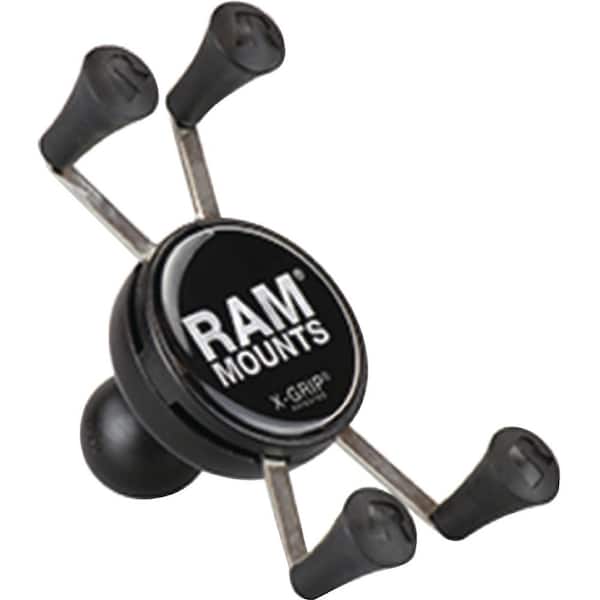 RAM MOUNTS Ram 1 in. Ball Mount With Double Socket Arm & Round Base  RAM-B-138U - The Home Depot