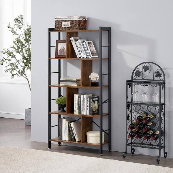 https://images.thdstatic.com/productImages/7de1ed34-2dfb-40e8-9c1e-7a83d11265ee/svn/brown-vecelo-bookcases-bookshelves-khd-dc-b02-e1_600.jpg