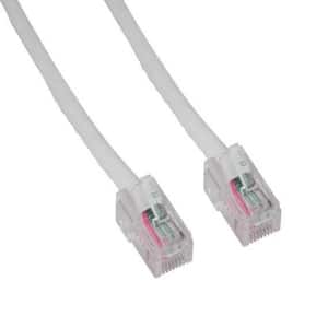 25 ft. Cat5e 350 MHz UTP Assembled Ethernet Network Patch Cable, White