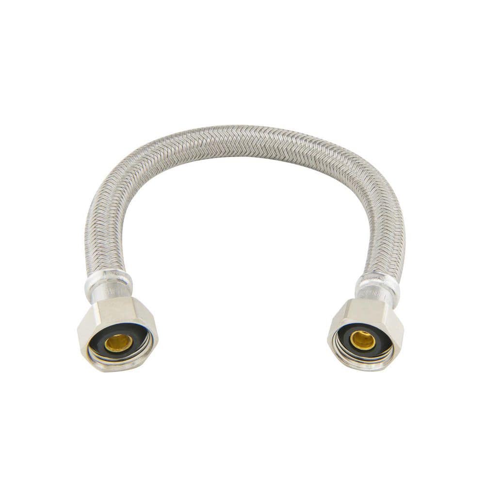 1/2 in. FIP x 1/2 in. FIP x 12 in. Braided Polymer Faucet Supply Line price history on PriceWatchPro