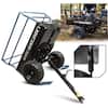 OXCART Trail Boss 1750 lbs. 25 cu. ft. Mesh-Free ATV Utility Dump Trailer GTMZL0184P